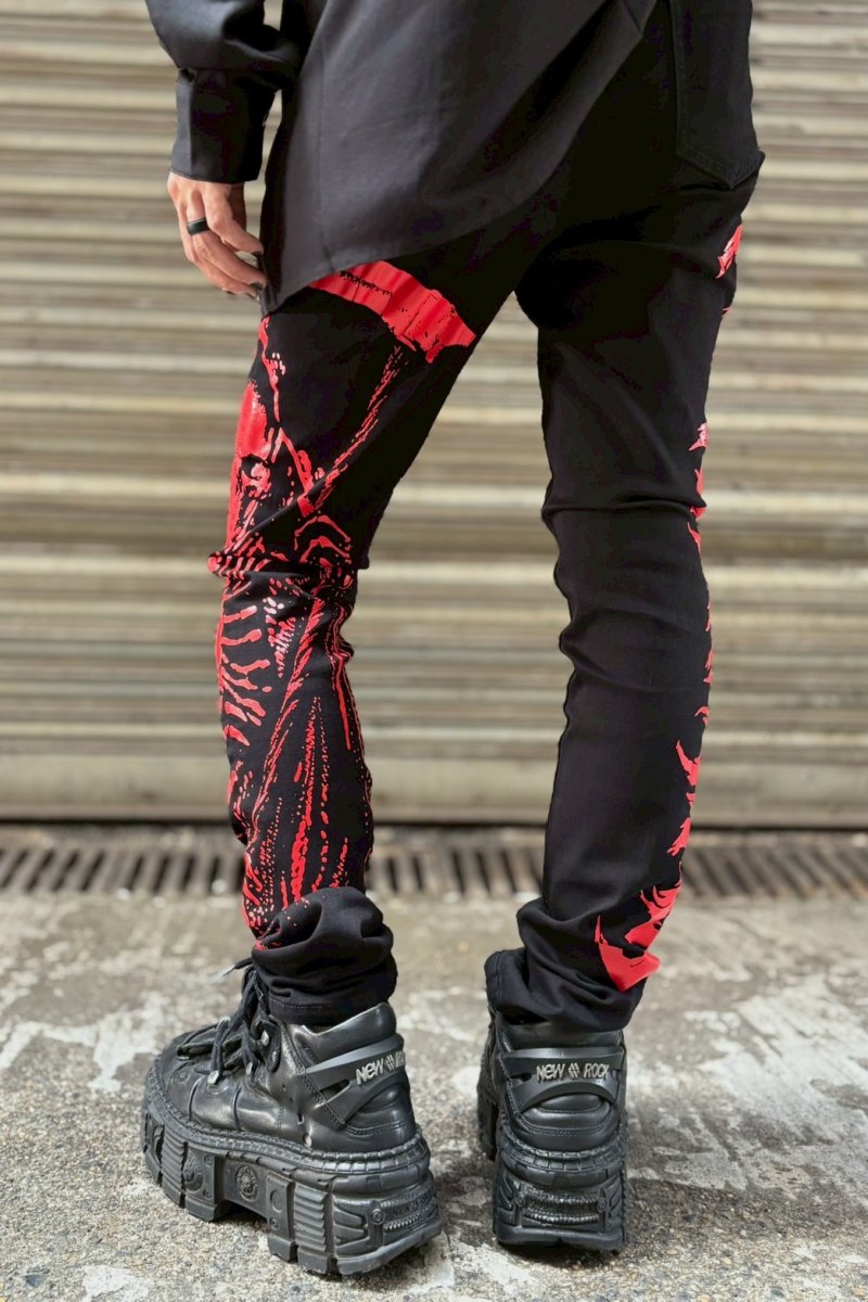 画像8: Take Your Pick Skinny Jeans / スキニーパンツ【KILL STAR x ICE NINE KILLS】 (8)