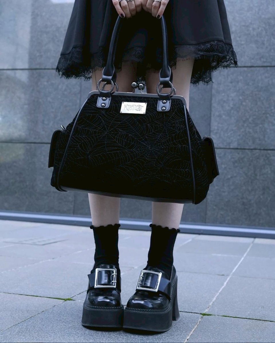 画像11: Ceaseless Night Bag / 漆黒の夜 / ハンドバッグ【KIHILIST】 (11)