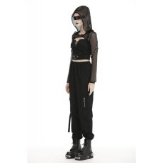 画像7: Fishnet hooded punk cape / ケープ【DARK IN LOVE】 (7)