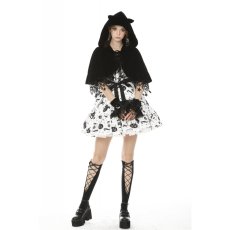 画像8: Lolita night cat star cape / ケープ【DARK IN LOVE】 (8)