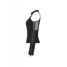 画像3: Punk locomotive net cutout tops / トップス【DARK IN LOVE】 (3)
