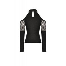画像4: Punk locomotive net cutout tops / トップス【DARK IN LOVE】 (4)
