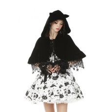 画像6: Lolita night cat star cape / ケープ【DARK IN LOVE】 (6)