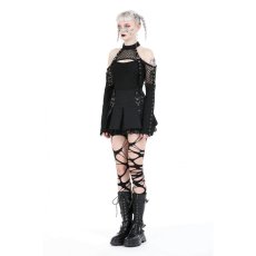 画像9: Punk locomotive net cutout tops / トップス【DARK IN LOVE】 (9)