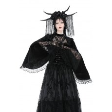 画像4: Gothic lace hollow out sexy top / トップス【DARK IN LOVE】 (4)