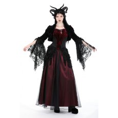 画像5: Gothic patterned velvet lace flared sleeves shrug / ボレロ【DARK IN LOVE】 (5)