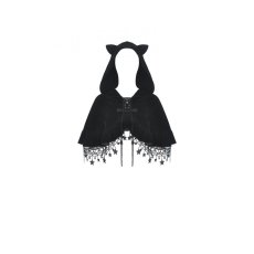 画像2: Lolita night cat star cape / ケープ【DARK IN LOVE】 (2)