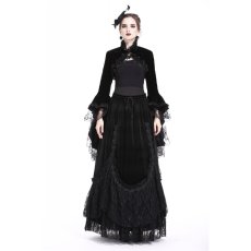 画像7: Gorgeous gothic horn sleeve velvet capelet / ボレロ【DARK IN LOVE】 (7)