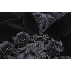 画像13: Gorgeous gothic horn sleeve velvet capelet / ボレロ【DARK IN LOVE】 (13)