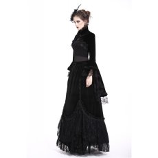 画像8: Gorgeous gothic horn sleeve velvet capelet / ボレロ【DARK IN LOVE】 (8)