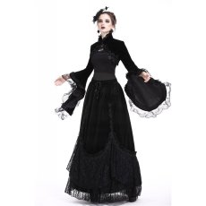 画像5: Gorgeous gothic horn sleeve velvet capelet / ボレロ【DARK IN LOVE】 (5)