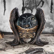 画像1: ✨期間限定予約✨Baphomet Antiquity Snow Globe 22.5cm / スノードーム【NEMESIS NOW】 (1)