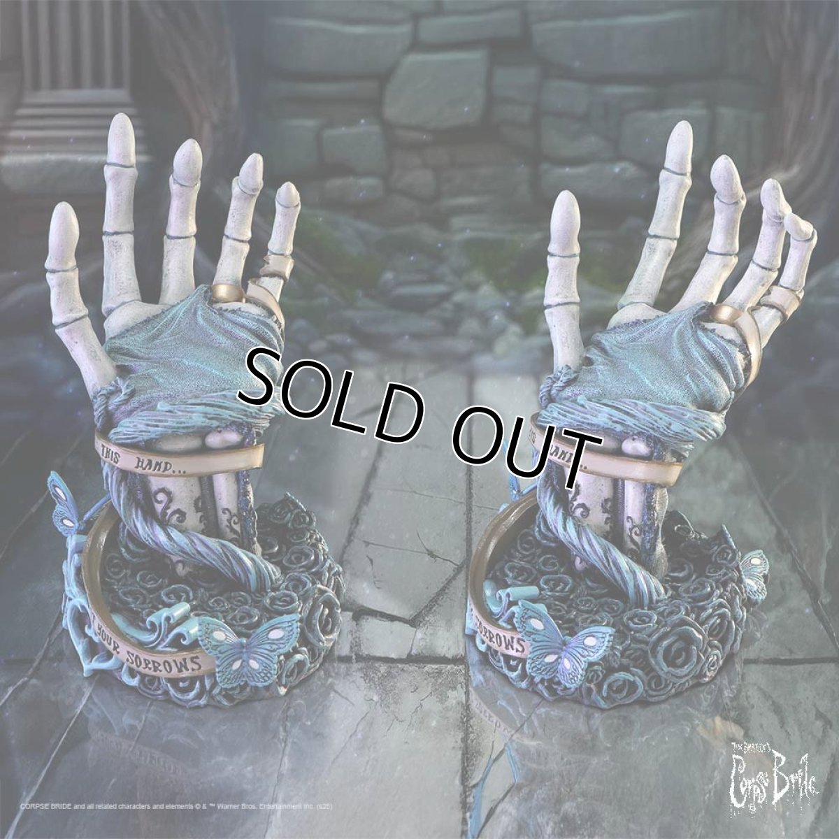 画像5: Corpse Bride With This Hand Vow Figurine / 誓いの手 / オーナメント【NEMESIS NOW】 (5)