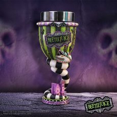 画像1: ✨期間限定予約✨Beetlejuice Goblet 20.2cm / グラス【NEMESIS NOW】 (1)