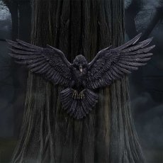 画像1: ✨期間限定予約✨Flight of the Raven 35cm / 鴉の飛翔/ 壁掛けオーナメント【NEMESIS NOW】 (1)