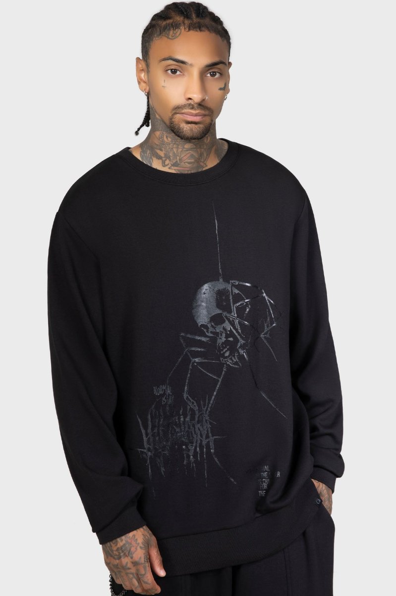 画像1: Hallowshade Sweatshirt / トレーナー【KIHILIST】 (1)