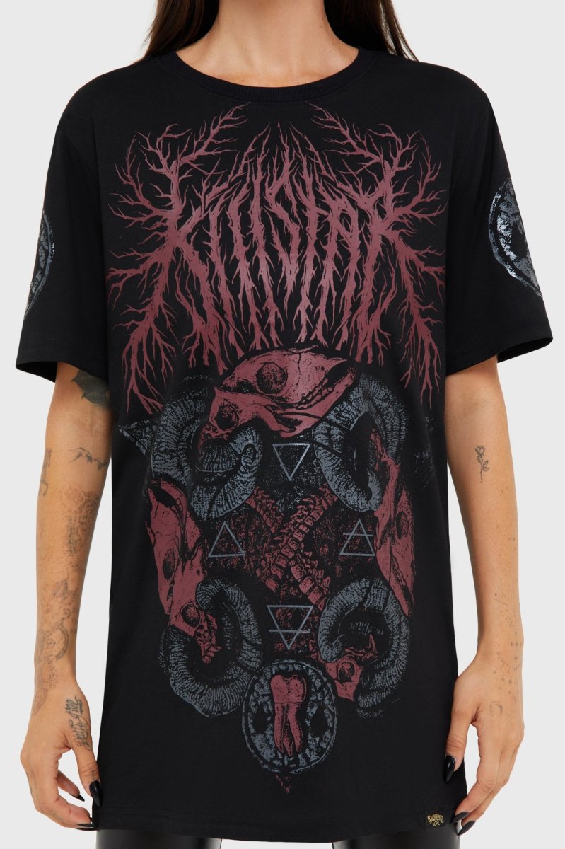 画像4: 【Mens】After Death Cycles / 魂の循環 / Tシャツ【KILL STAR x ALCHEMY】 (4)