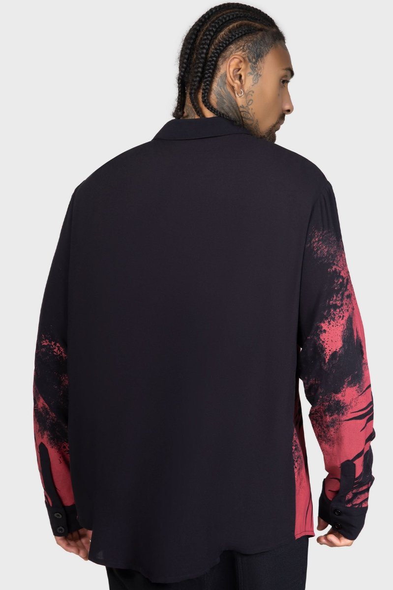 画像5: Mórrígan Moon / モリガンムーン / シャツ【KILL STAR x ALCHEMY】 (5)