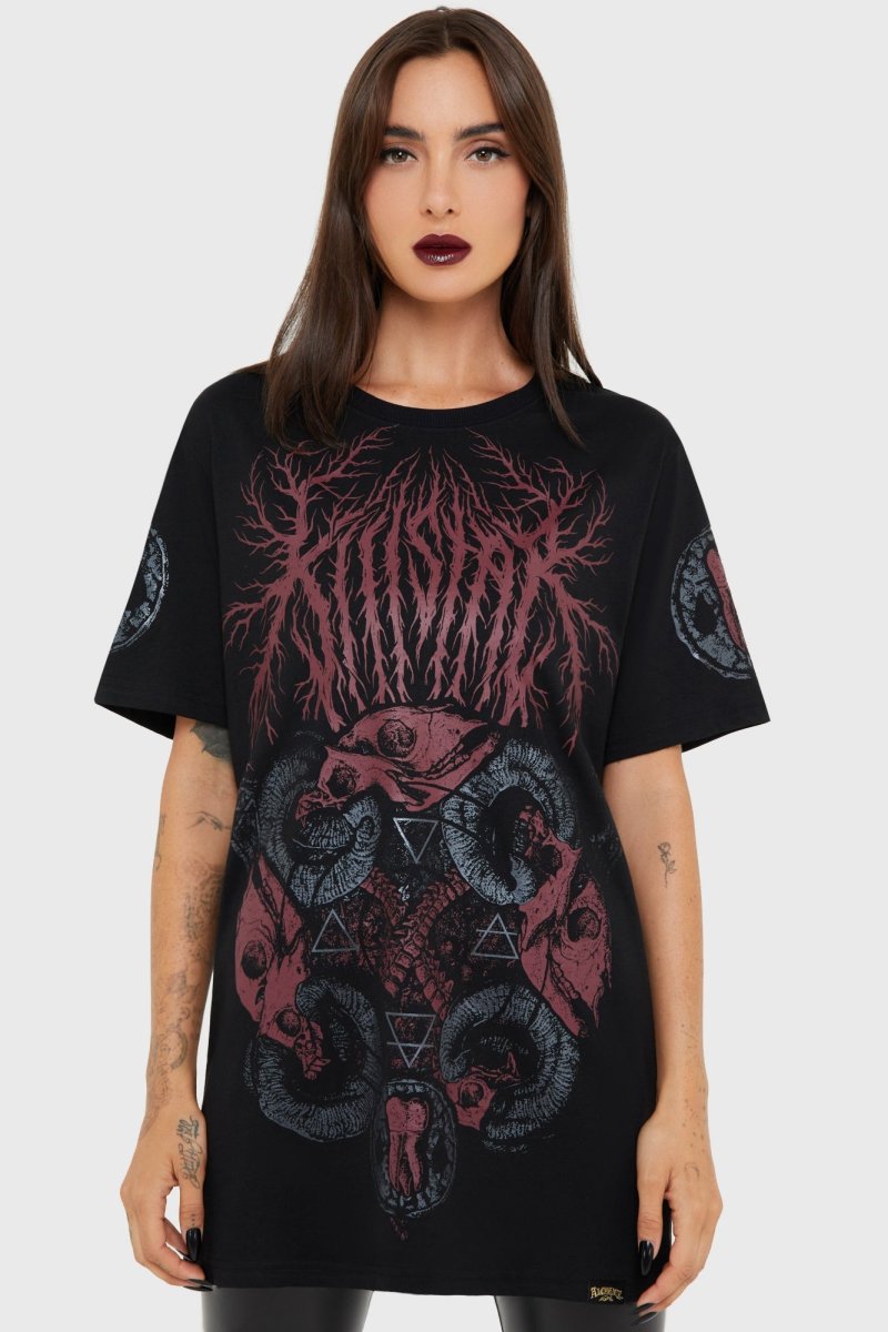 画像3: 【Mens】After Death Cycles / 魂の循環 / Tシャツ【KILL STAR x ALCHEMY】 (3)