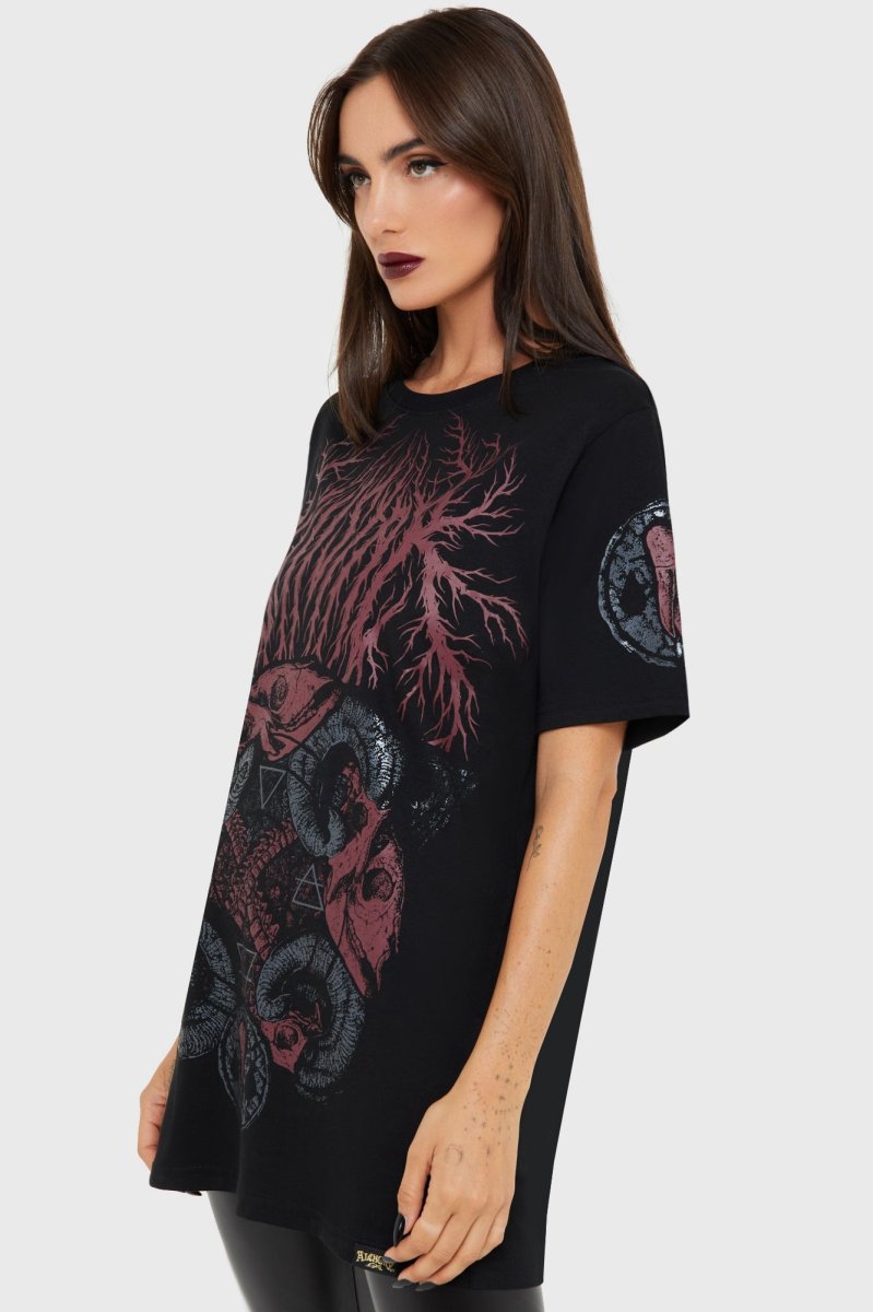 画像5: 【Mens】After Death Cycles / 魂の循環 / Tシャツ【KILL STAR x ALCHEMY】 (5)