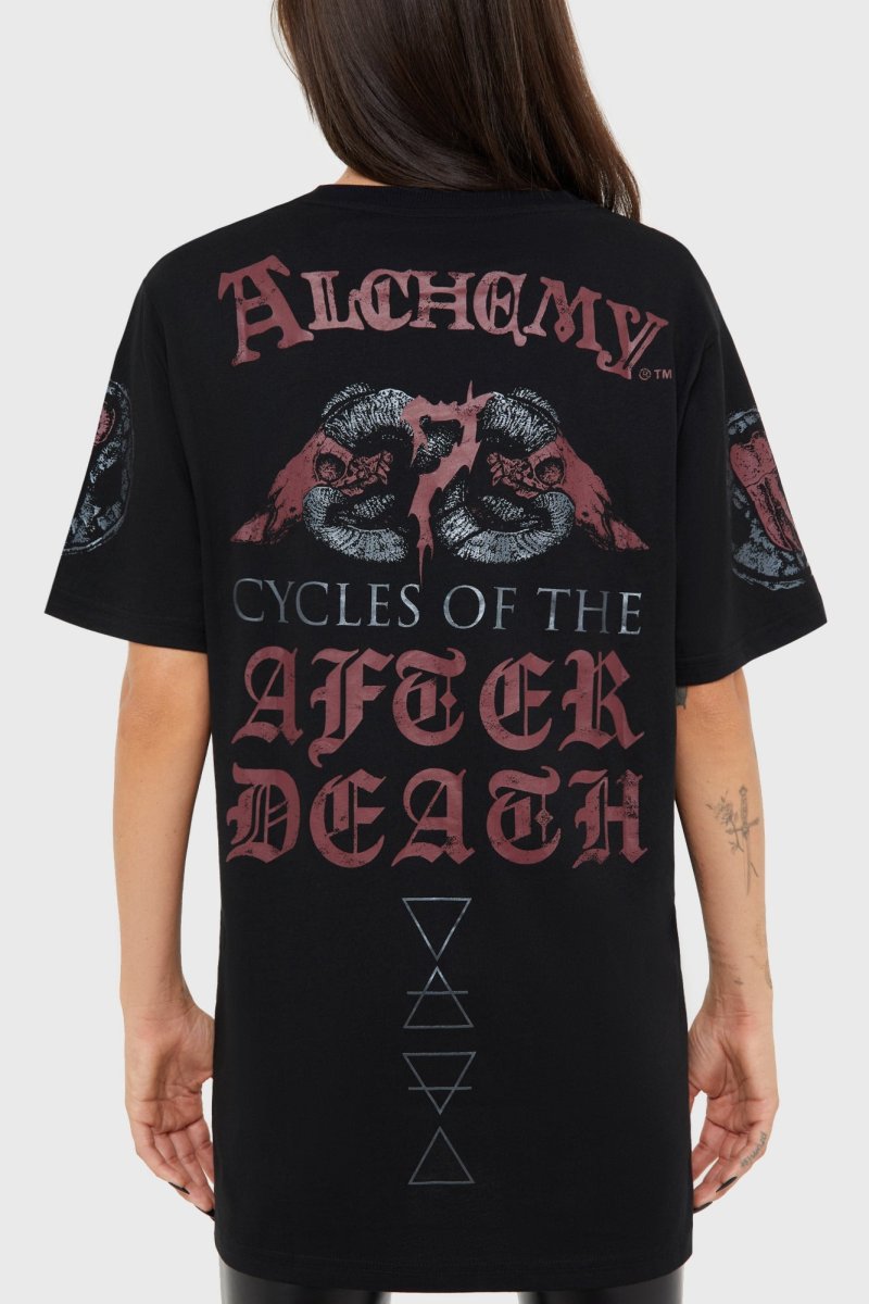 画像6: 【Mens】After Death Cycles / 魂の循環 / Tシャツ【KILL STAR x ALCHEMY】 (6)
