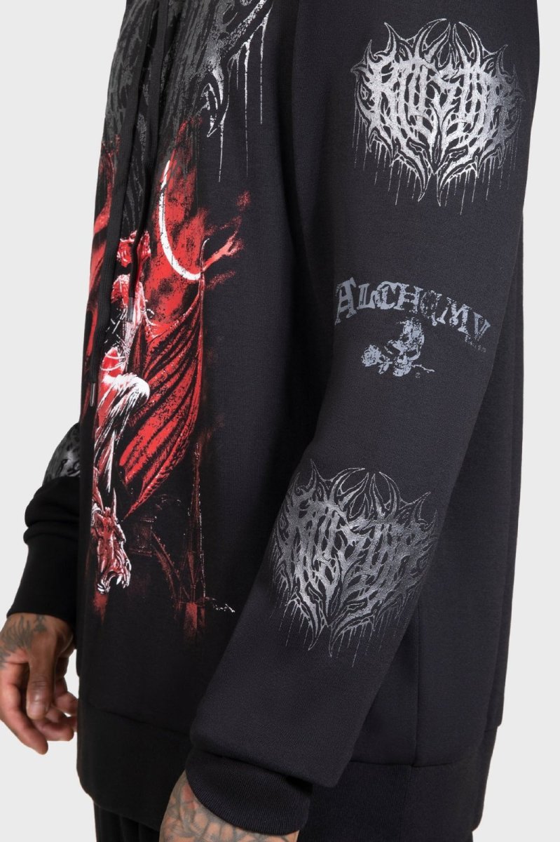 画像8: 【Mens】Cusp Of Bathory Hoodie / 蝙蝠伯爵夫人  / パーカー【KILL STAR x ALCHEMY】 (8)