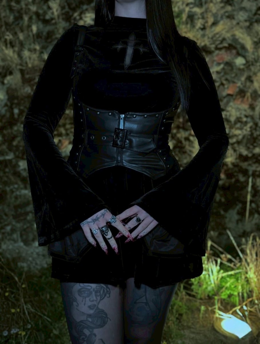 画像14: MALAPAS UNDERBUST CORSET / コルセット【KILL STAR】 (14)