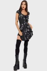 画像3: Spidrasica's Web Mini Dress / 蛾と蜘蛛の巣 / ワンピース【KILL STAR x ALCHEMY】 (3)