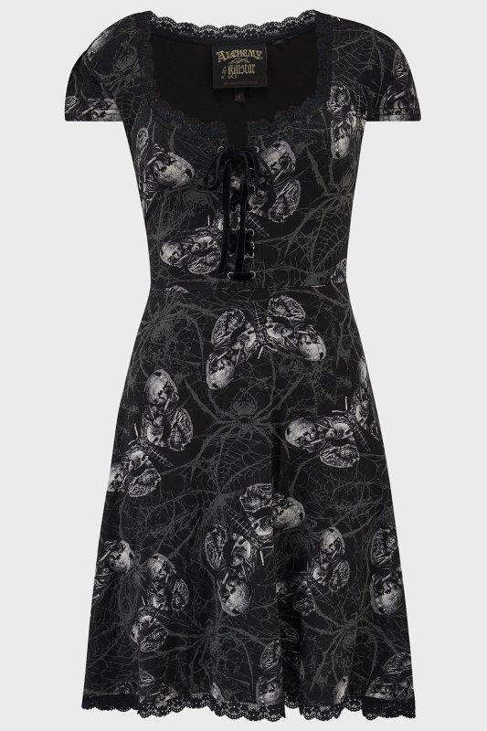 Spidrasica's Web Mini Dress / 蛾と蜘蛛の巣 / ワンピース【KILL STAR