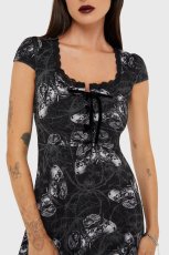 画像4: Spidrasica's Web Mini Dress / 蛾と蜘蛛の巣 / ワンピース【KILL STAR x ALCHEMY】 (4)