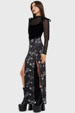 画像3: Spidrasica's Web Maxi Skirt / 蛾と蜘蛛の巣 / スカート【KILL STAR x ALCHEMY】 (3)