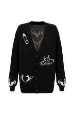 画像6: Mercy Cardigan / PUNK / ニットカーディガン【HELL BUNNY】 (6)