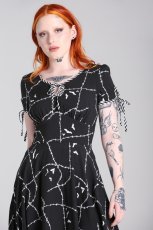 画像2: 🔥SALE🔥Stitches Midi Dress / ワンピース【HELL BUNNY】 (2)