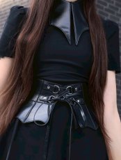 画像23: WETLAND BAT PEPLUM CORSET / コルセットウエストベルト【KILL STAR】 (23)