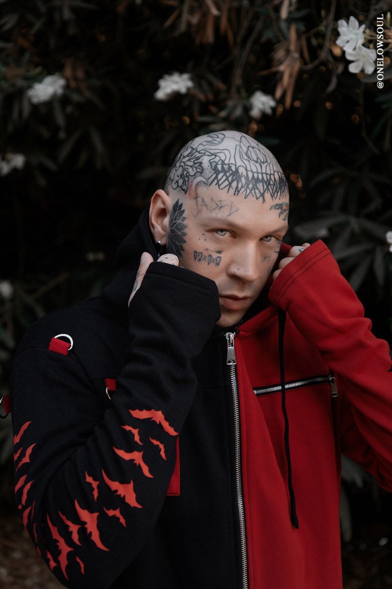 画像19: Split Mage / RED / 二つの魂を宿す者 / ZIPパーカー【VampireFreaks】 (19)