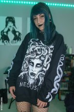 画像1: Medusa Hoodie / メデューサ / パーカー【VampireFreaks】 (1)