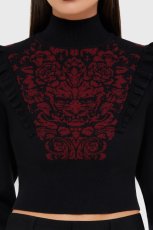 画像3: Veil Of Shadows Sweater / 幻想の影 / ニットトップス【KILL STAR】 (3)