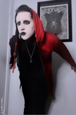 画像7: Split Mage / RED / 二つの魂を宿す者 / ZIPパーカー【VampireFreaks】 (7)