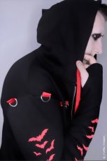 画像5: Split Mage / RED / 二つの魂を宿す者 / ZIPパーカー【VampireFreaks】 (5)