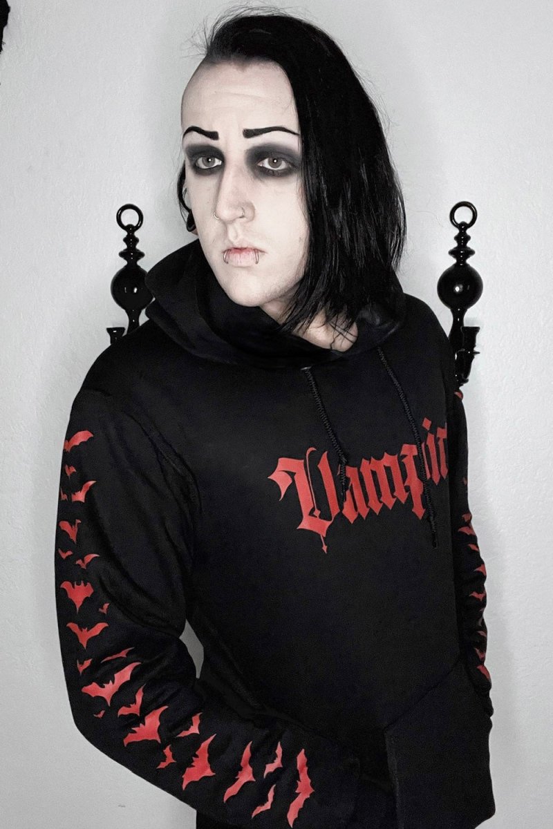 画像7: I'm a Vampire Hoodie / 我は不死、吸血鬼 / パーカー【VampireFreaks】 (7)