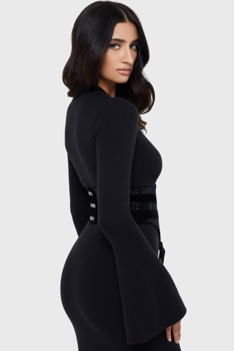 画像4: Spectral Lover Waist Belt / 幻想の恋人 / コルセットウエストベルト【KILL STAR】 (4)