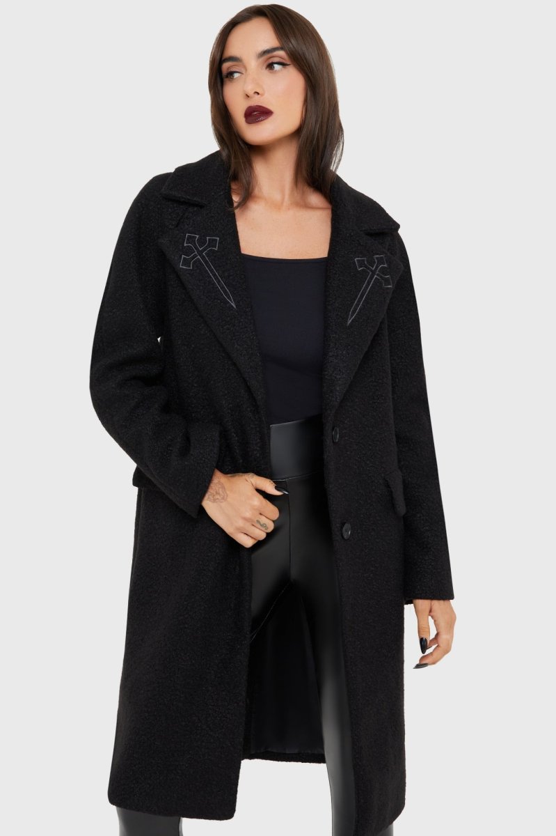 画像4: Duskmourn Coat / 闇に沈む黄昏 / テーラードコート【KILL STAR】 (4)