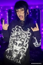 画像6: Medusa Hoodie / メデューサ / パーカー【VampireFreaks】 (6)