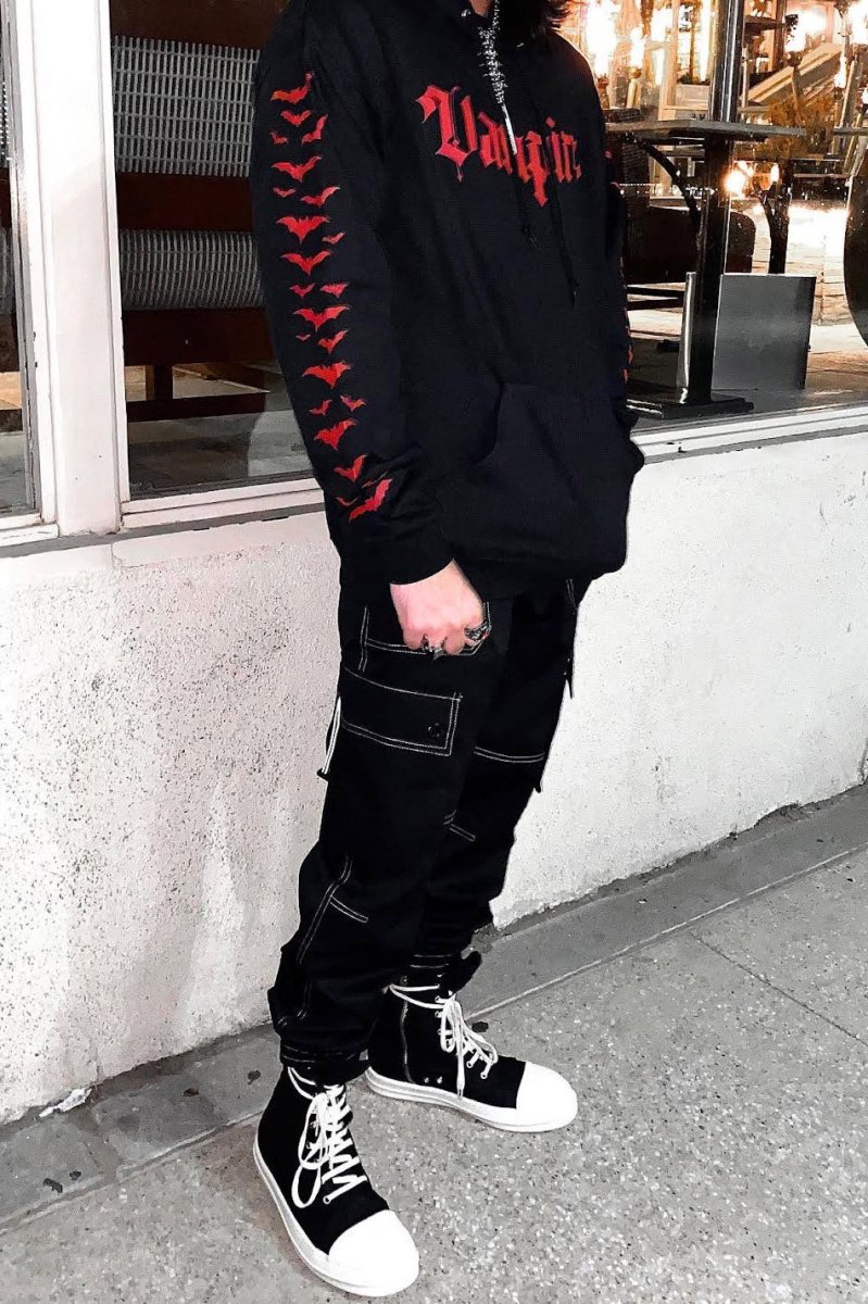 画像13: I'm a Vampire Hoodie / 我は不死、吸血鬼 / パーカー【VampireFreaks】 (13)