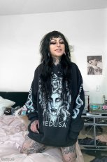 画像5: Medusa Hoodie / メデューサ / パーカー【VampireFreaks】 (5)
