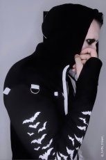 画像5: Split Mage / WHITE / 二つの魂を宿す者 / ZIPパーカー【VampireFreaks】 (5)