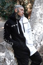 画像1: Split Mage / WHITE / 二つの魂を宿す者 / ZIPパーカー【VampireFreaks】 (1)