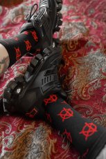画像6: Creepy Crew Socks / アナーキー / ソックス【VampireFreaks】 (6)