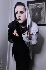 画像4: Split Mage / WHITE / 二つの魂を宿す者 / ZIPパーカー【VampireFreaks】 (4)