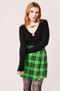 【NEKO】絞り トップス SRW】変形トップス、クロップ、フィッシュネットトップス